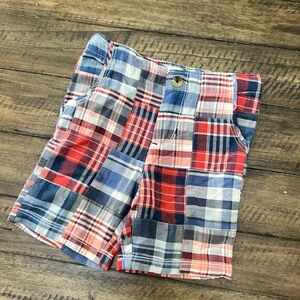 Hatley | Adjustable Waist Madras Shorts
